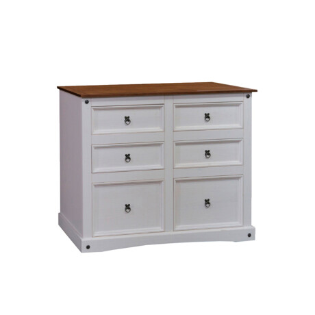 Cómoda 6 Cajones Nevada VB 383 Línea Mexicana SM-GB Cómoda 6 Cajones Nevada VB 383 Línea Mexicana SM-GB