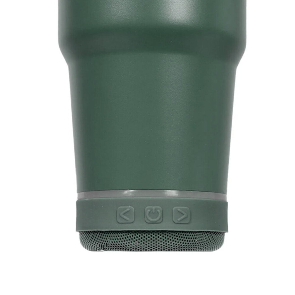 Vaso Termico de 900ml Con Parlante verde