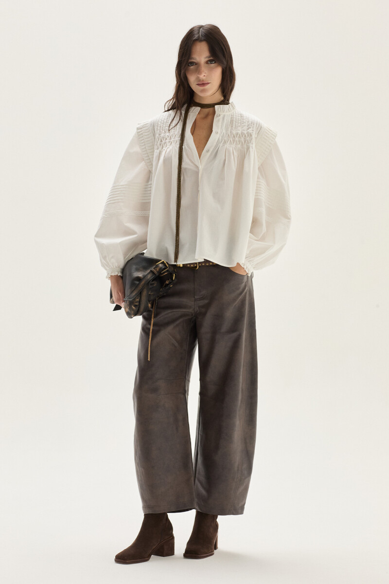 Blusa Madeleine Blanco