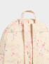 Mochilas Urbanas Mochila Con Charm Flores - Estampado Flores