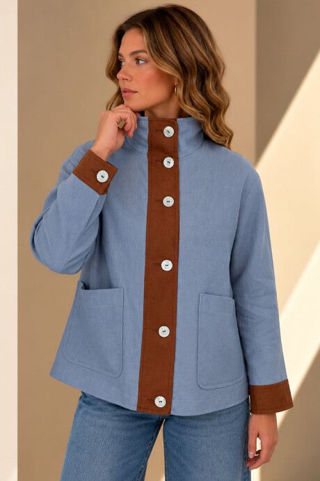 Campera cala Celeste