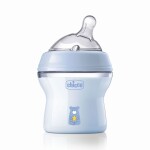 CHICCO BIBERON NAT.FEELING AZUL+OM81311 única