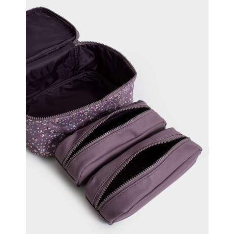 Set De Portacosméticos Combinacion Bicolor