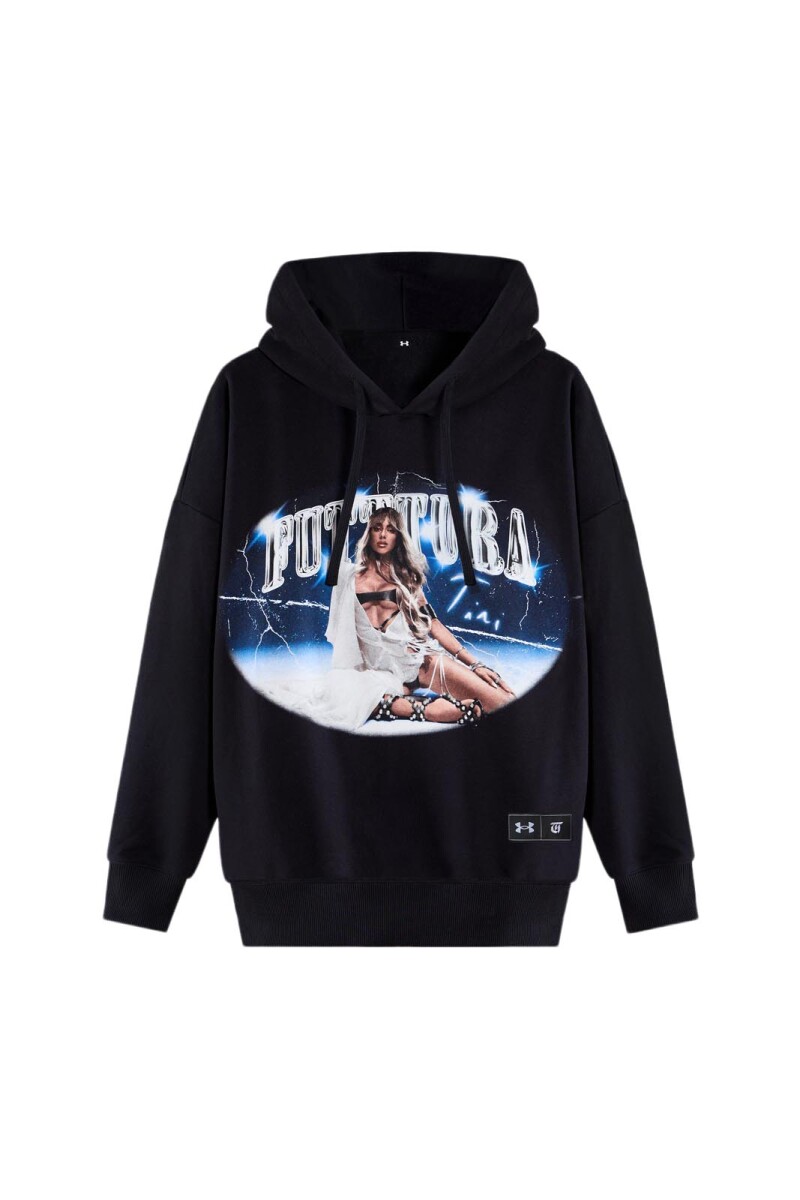 BUZO UNDER ARMOUR TINI FUTTTURA Mujer 6018093-001 - Negro 