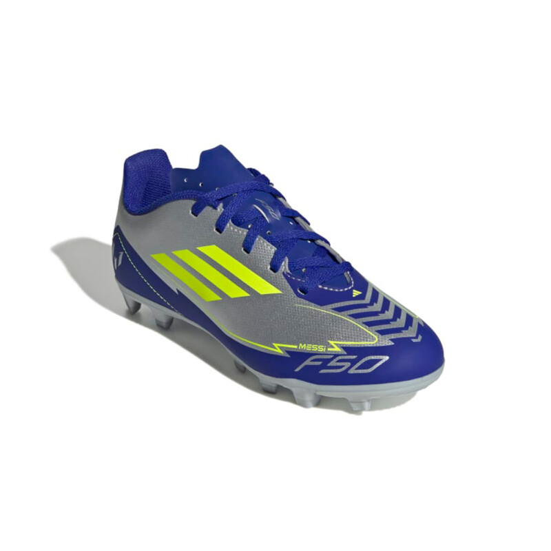 Adidas F50 Club Fg/mg J Messi Plateado-azul