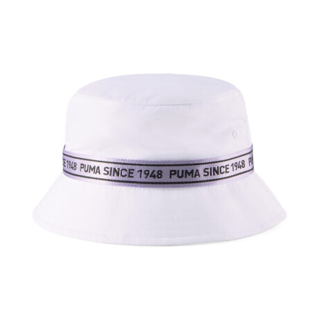 Prime Color Block Bucket Hat 02441802 Blanco