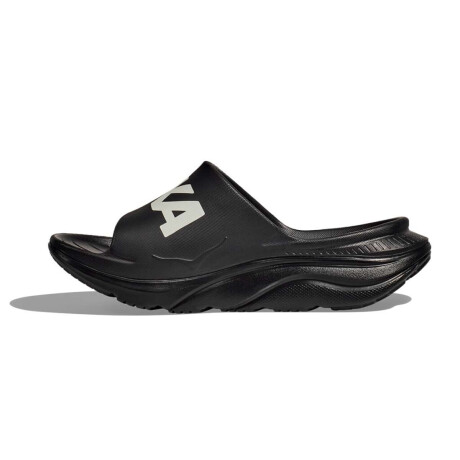Hoka Ora Athletic Slide Sandalia Para Mujer Negro-Blanco