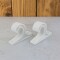 Soporte de techo simple 28mm x 19mm BLANCO