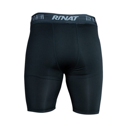 Calza Rinat Futbol Hombre Corta Under Plus Negro S/C