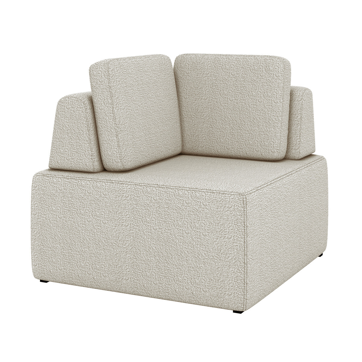 SILLON MODULO BUTACA PUFF CON RESPALDO ESQUINERO 