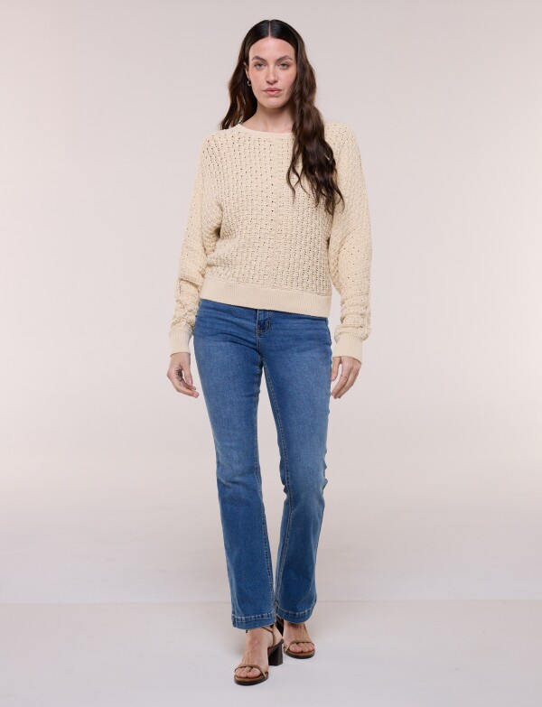 Buzo Algodon Dolman BEIGE
