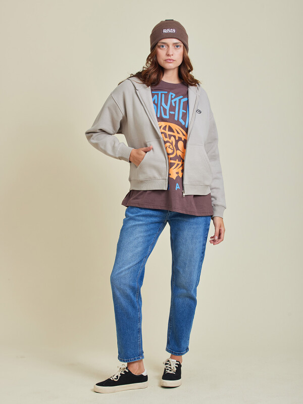 T-SHIRT ZURIA RUSTY MarrÓn