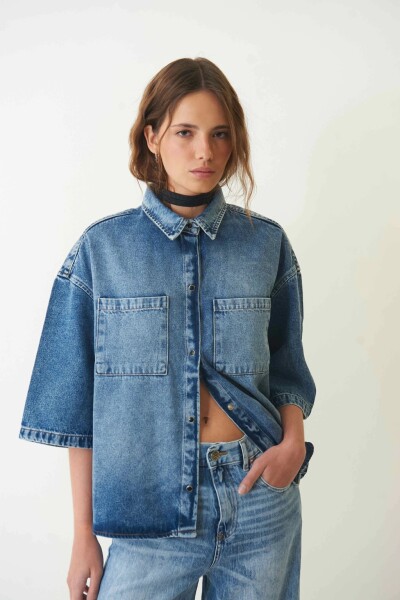 Camisa Onix Azul