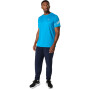 Polo Running Icon SS Top Hombre Aegean Blue/cream
