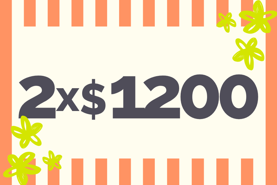 Promo 2x1200