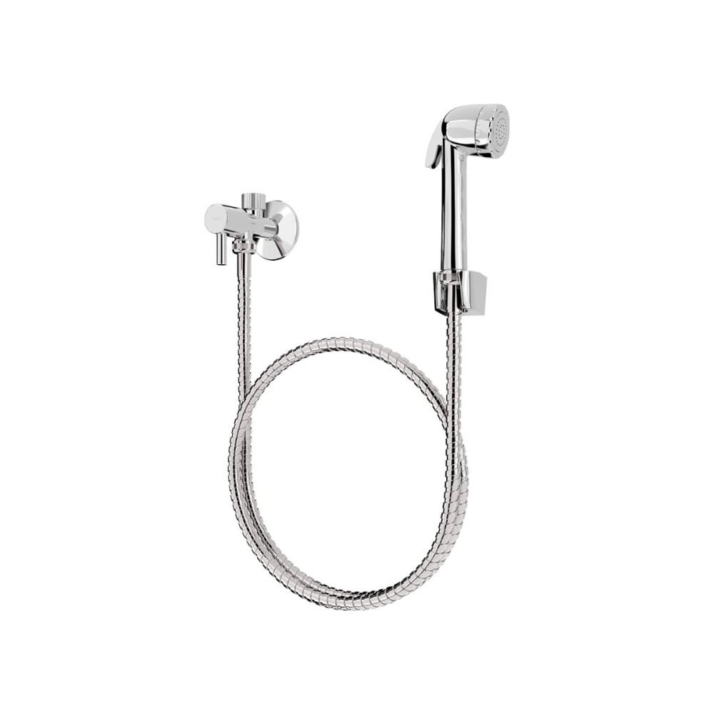 Kit ducha Higiénica con desviador y flex. inox Blukit Kit Ducha Higiénica Con Desviador Y Flex. Inox Blukit