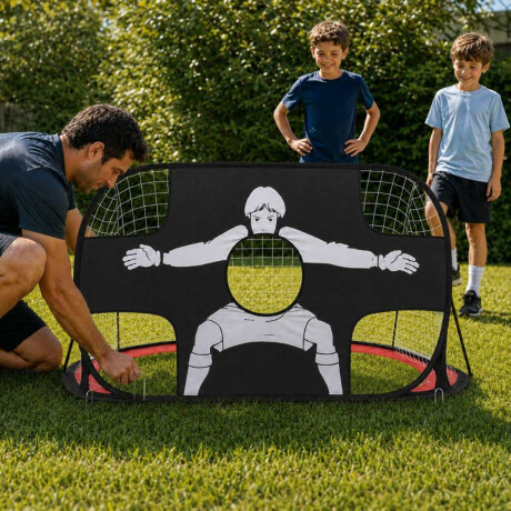 Juego de fútbol con red para niños Sc