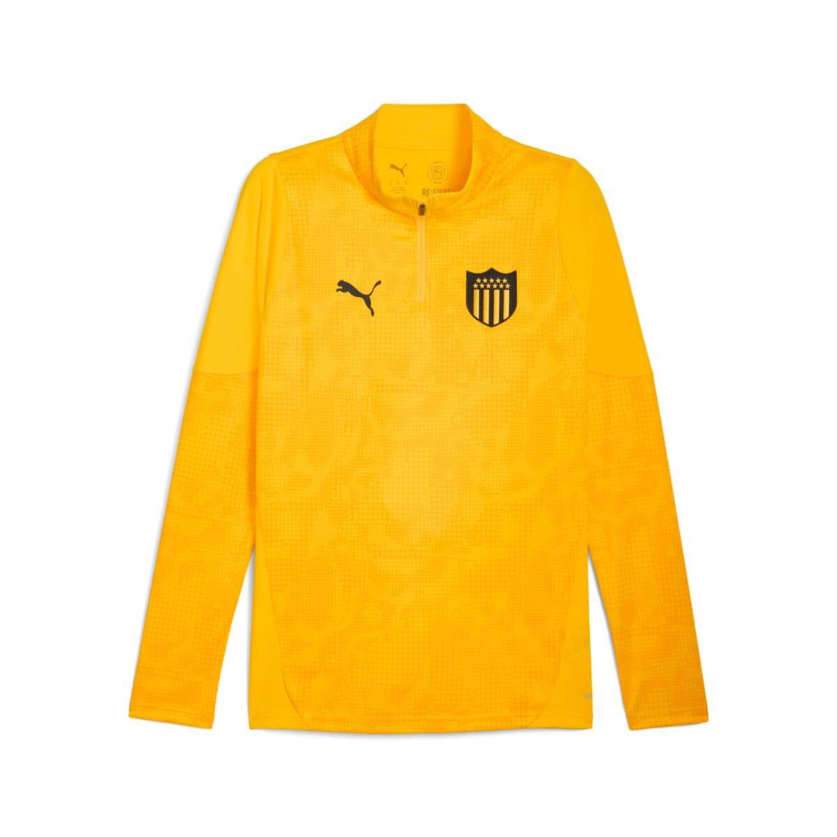 Abrigo Cap Training 1/4 Zip Top de Hombre - Amarillo 