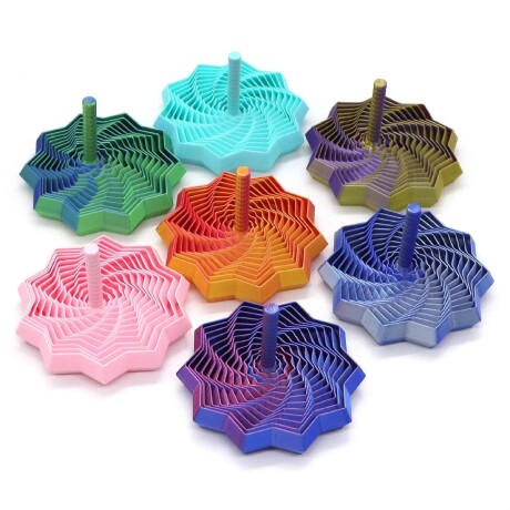 Spinner Tornado Magico 3D de 9cm de Diametro 001