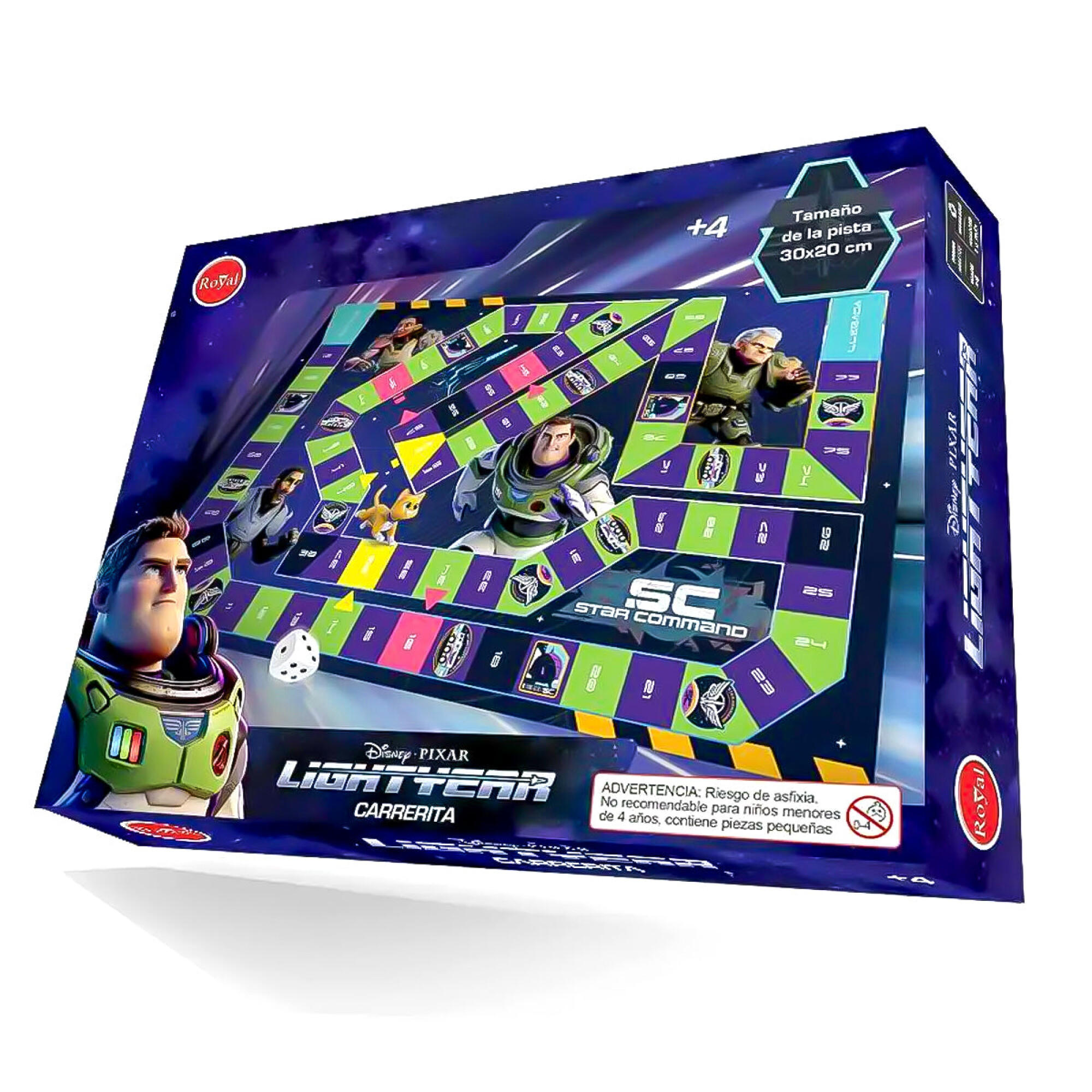 Ludo Carrerita Buzz Lightyear Disney Royal Toy Story El Rey del entretenimiento