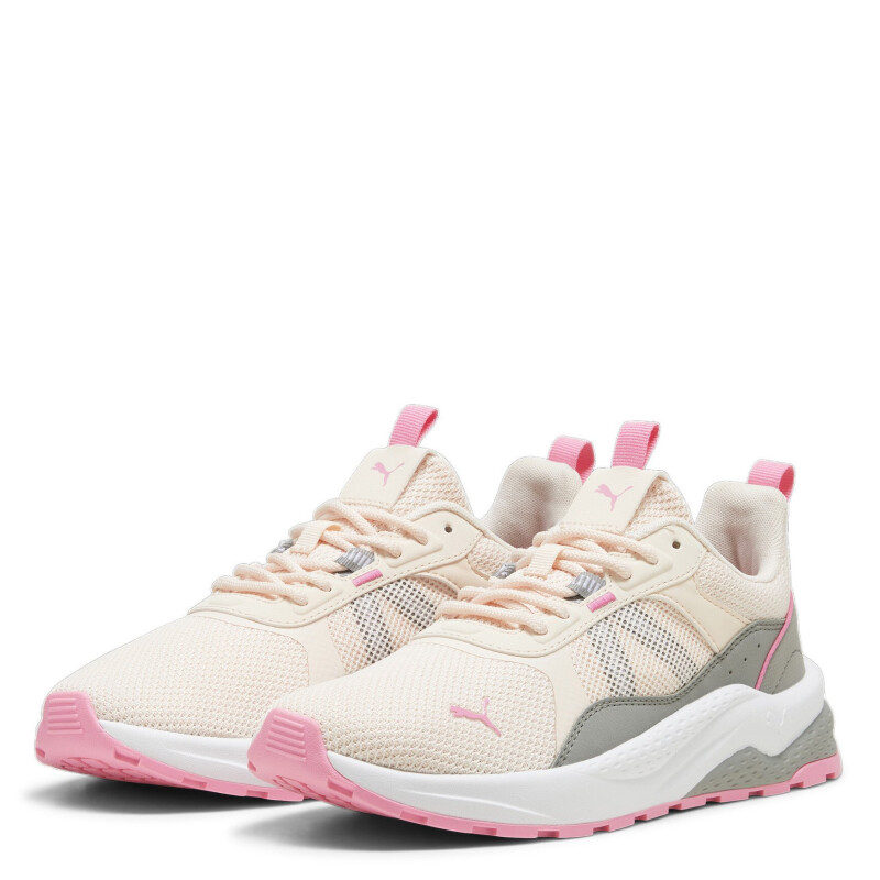 Championes de Mujer Puma Anzarun 2.0 Naranja - Gris - Rosado