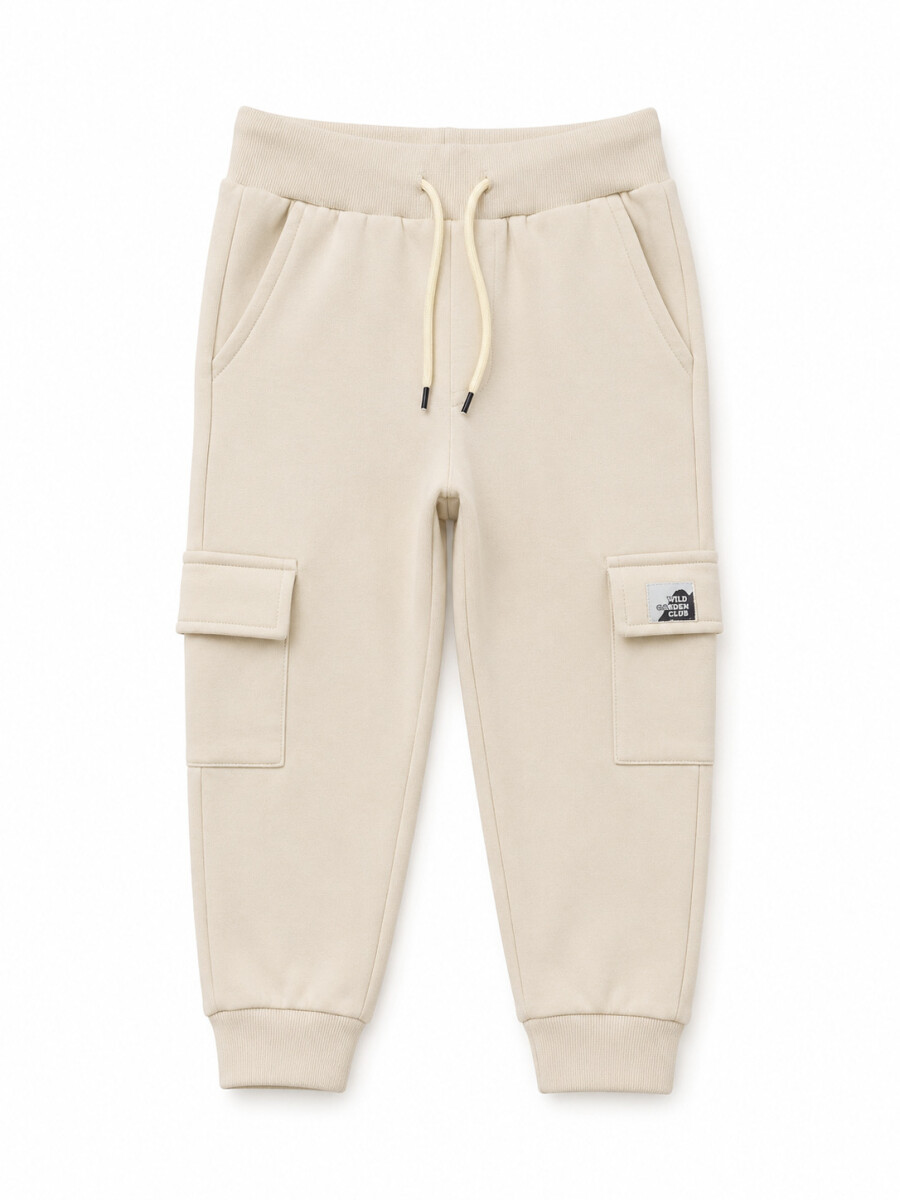 PANTALON DEPORTIVO RUFA GARDEN - BEIGE 