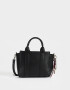 City Cartera City Con Charm - Negro