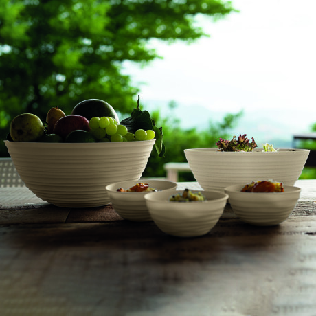 BOWL 18CM PLASTICO-RECICLADO BLANCO TIERRA GUZZINI