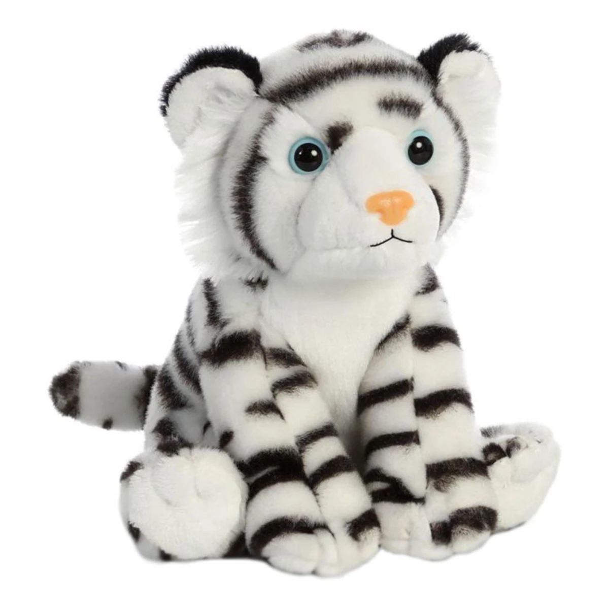 Peluche Tigre Albino Blanco Aurora Juguete Felpa Suave 