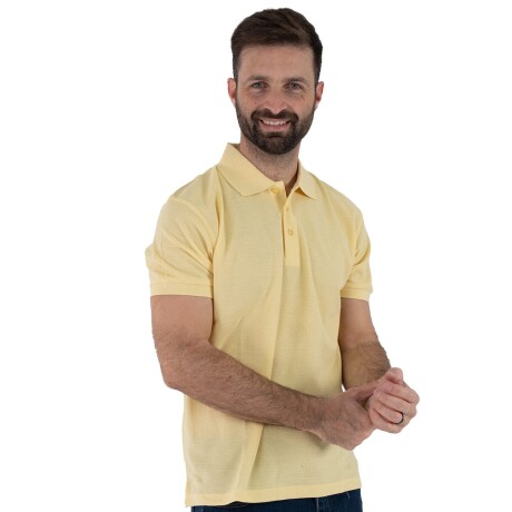 Remera Polo Premium Amarillo