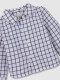 Camisa Cuadros Cuello Bebe Petroleo