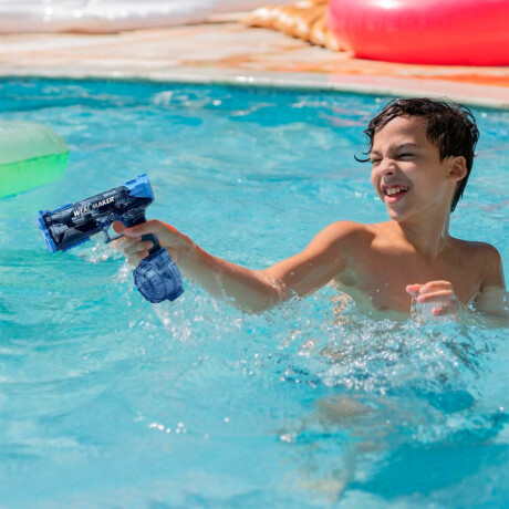 Pistola De Agua Eléctrica Explosiva Con Cargador Pistola De Agua Eléctrica Explosiva Con Cargador