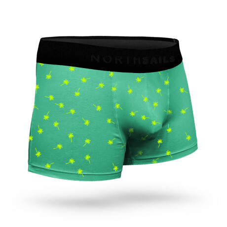 Pack X2 Boxer Calsoncillos North Sails N+ Masculinos Negro-Verde