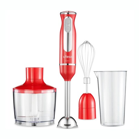 Mixer UFESA BP3443 600W Con Vaso Medidor, Picadora Y Batidora Emulsionante Mixer UFESA BP3443 600W Con Vaso Medidor, Picadora Y Batidora Emulsionante