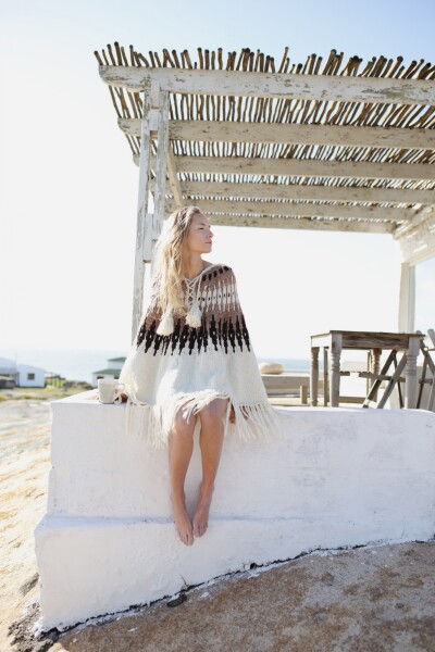 PONCHO BARILOCHE Crudo