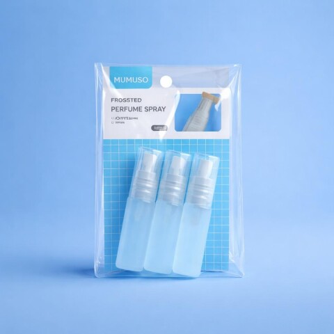 ATOMIZADORES DE PERFUME ESMERILADOS (3 ML X3) ATOMIZADORES DE PERFUME ESMERILADOS (3 ML X3)