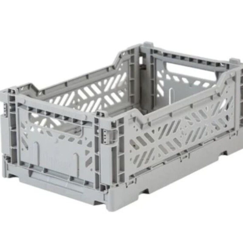 Caja organizadora plegable y apilable Chica Gray