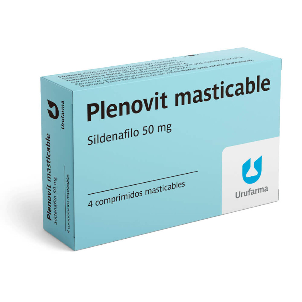 Plenovit Masticable 50mg 4 Comprimidos 