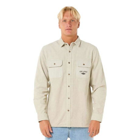 Camisa Rip Curl Raw Energy Cord Beige