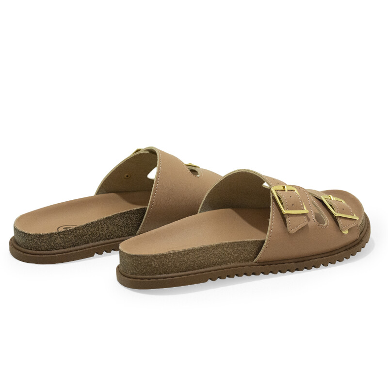 Sandalias Molekinha Zuecos de Mujer - 2357.103-20384 Nude