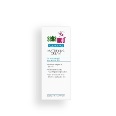 Crema Facial Matificante Sebamed Clear Face 50 Ml. Crema Facial Matificante Sebamed Clear Face 50 Ml.