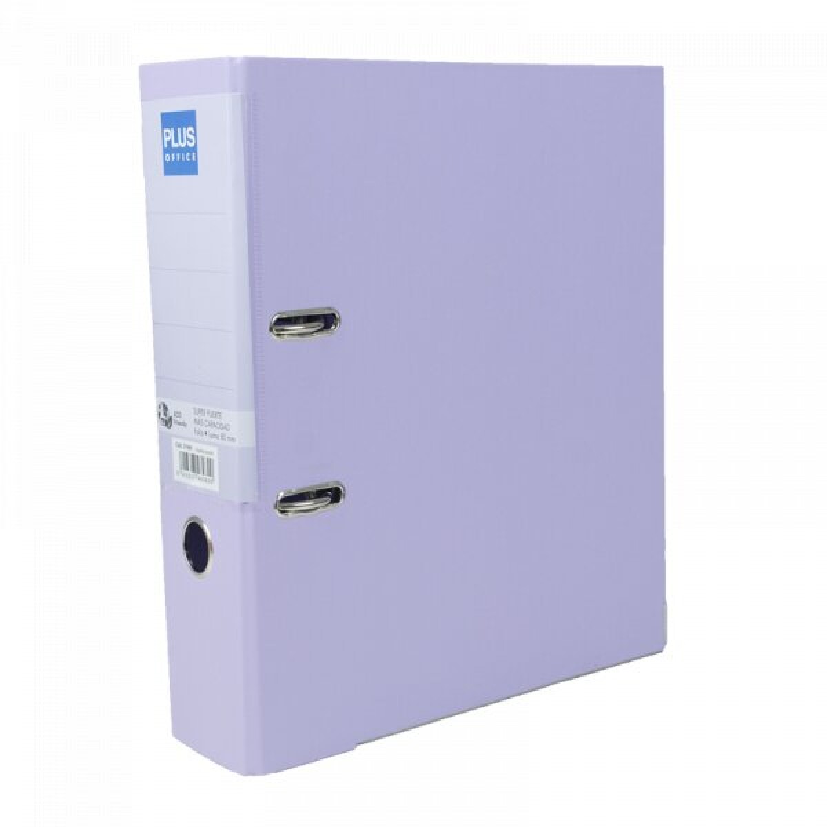 Archivador A4 Plus Office Pastel Lomo 8 cm - Lila 