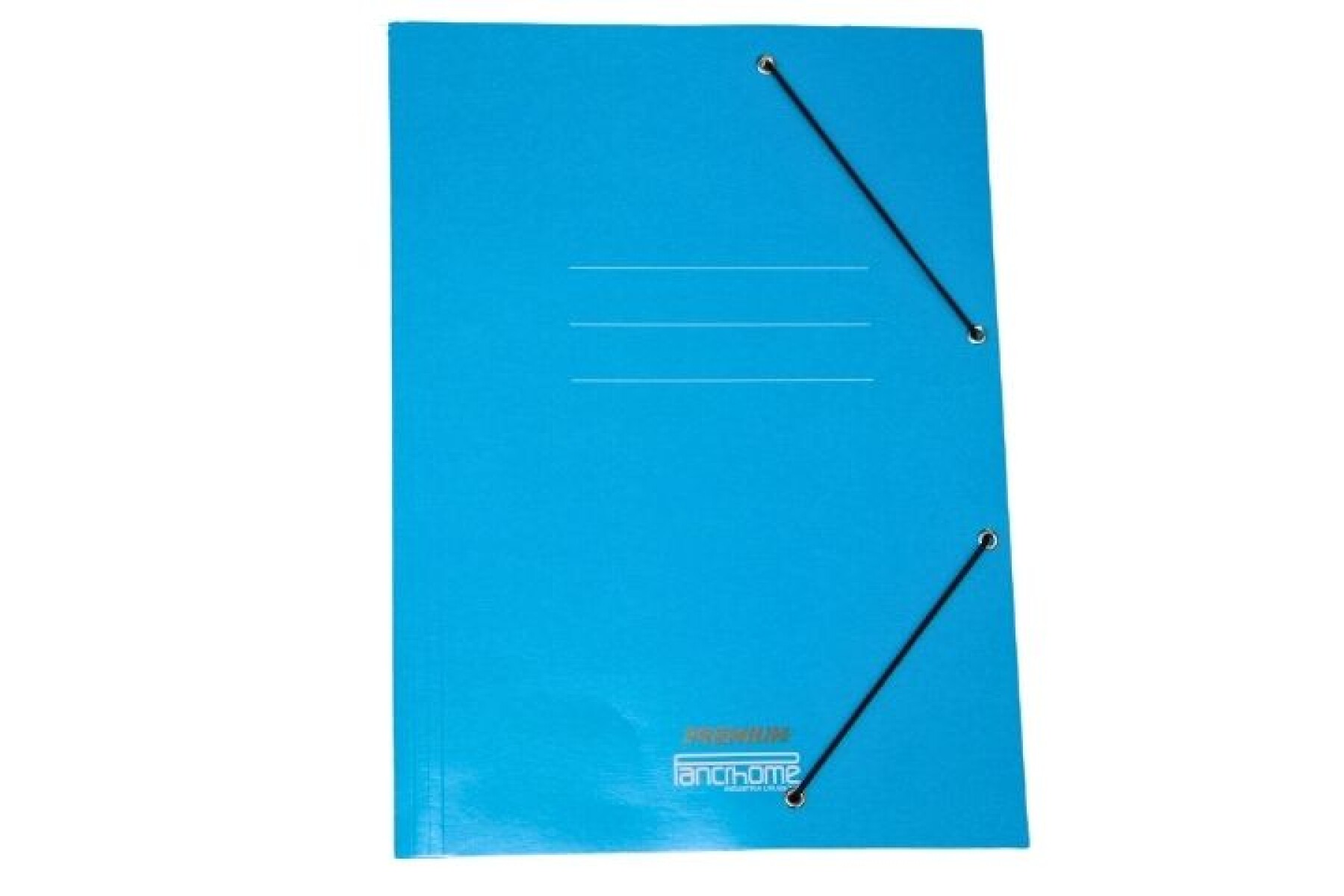 CARPETA CON ELASTICO PREMIUM 309 COLOR AZUL 