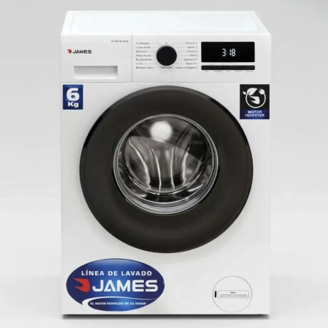 Lavarropas James 6kg Inverter modelo Lr 1006 G6 Inv Slim Lavarropas James 6kg Inverter modelo Lr 1006 G6 Inv Slim