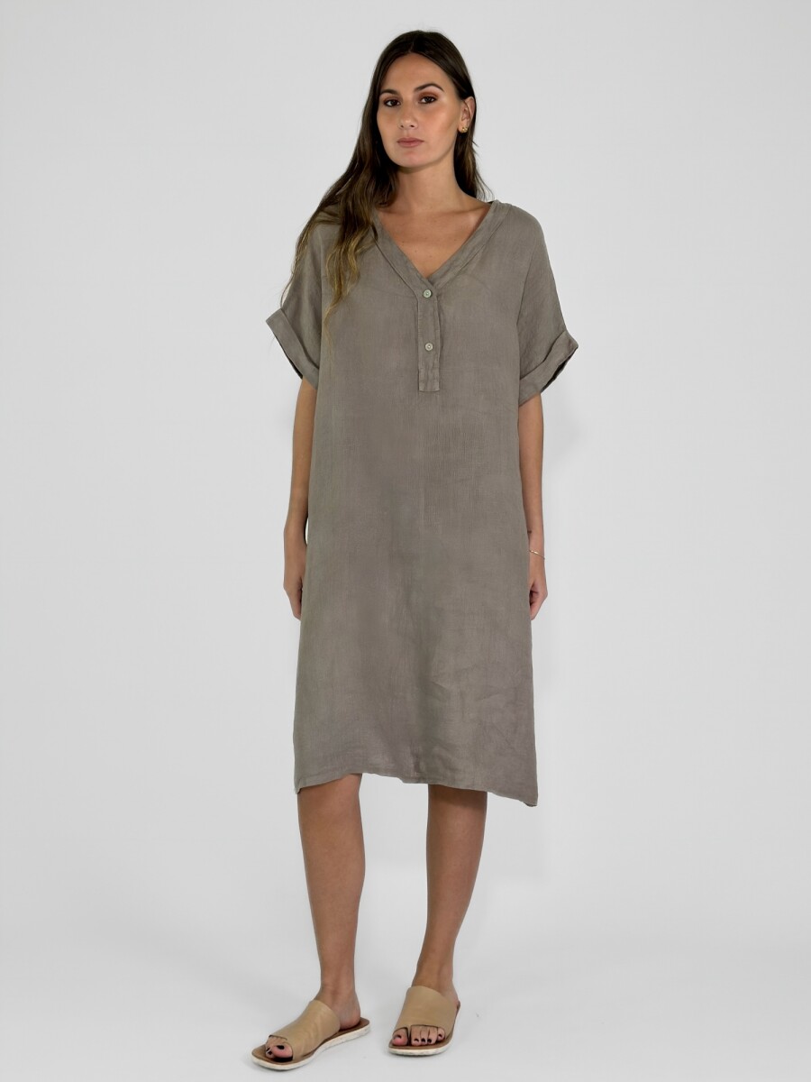 VESTIDO PIAVE - VISON 