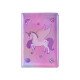 Cuaderno unicornio holo A5 rosa