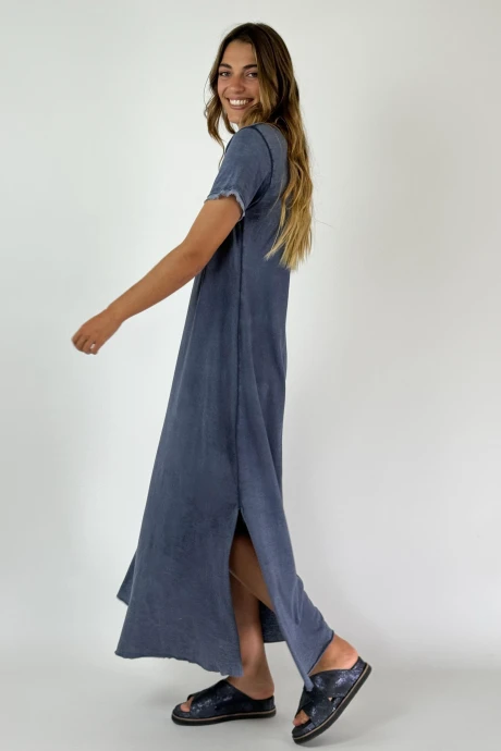 VESTIDO ANIK azul l/xl