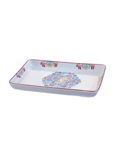 BANDEJA RECTANGULAR 27x17.5CM RAINBOW BANDEJA RECTANGULAR 27x17.5CM RAINBOW