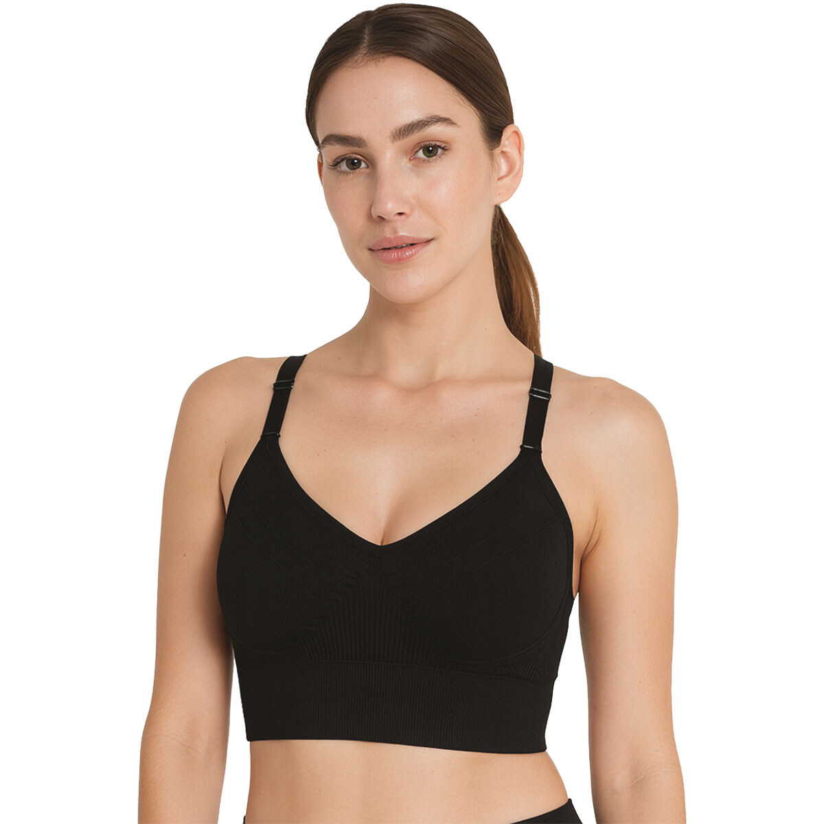 Soutien Top Con Tiras - Negro 