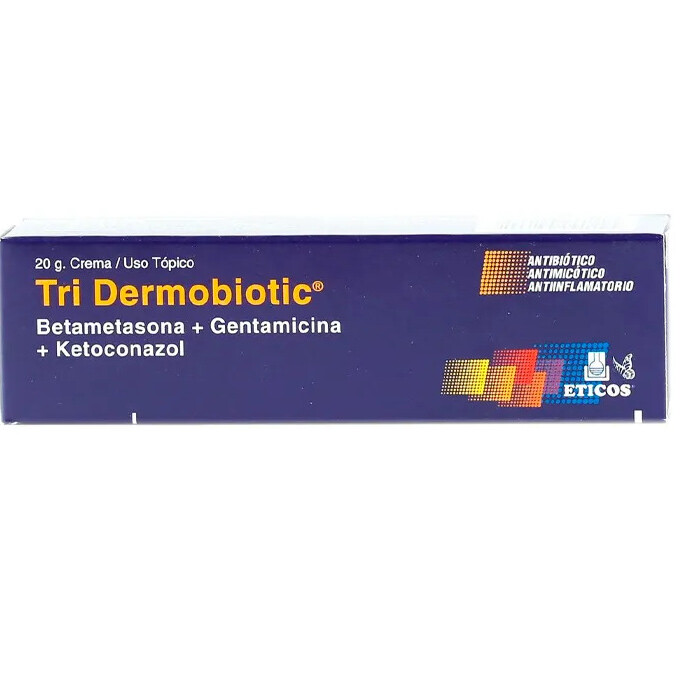 TRI DERMOBIOTIC CREMA X 20 GR única